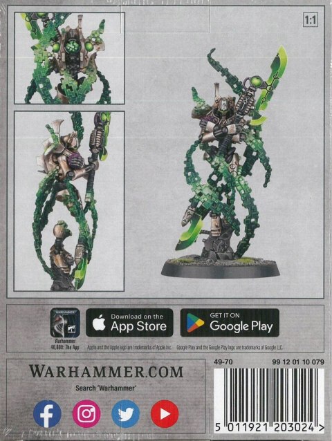 Warhammer 40000 NECRONS OVERLORD TRANSLOCATION SHROUD