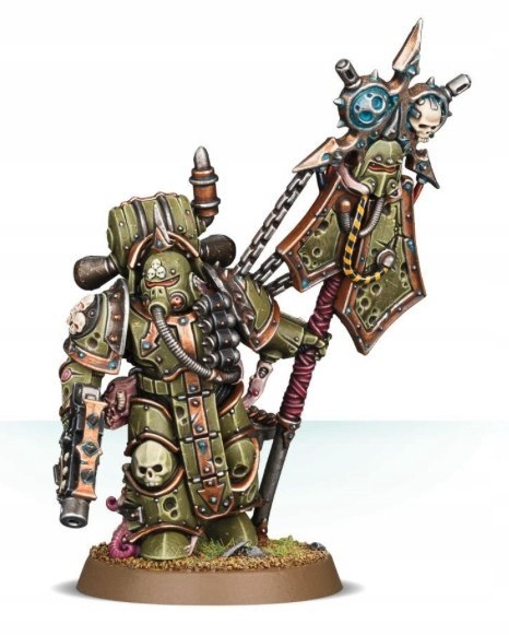 Warhammer 40000 Plague Marine Icon Bearer Games Workshop