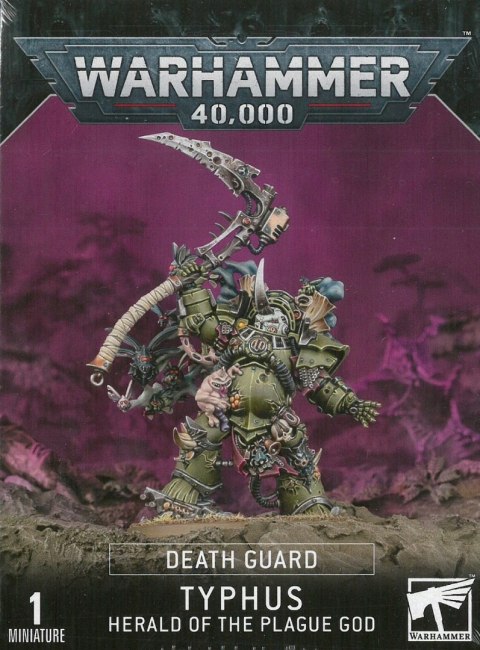Warhammer 40000 Typhus Herald of the Plague God Death Guard Games Workshop