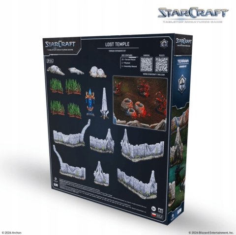 Gra planszowa Starcraft - Lost Temple - Terrain Expansion Set Archon Studio