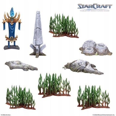 Gra planszowa Starcraft - Lost Temple - Terrain Expansion Set Archon Studio