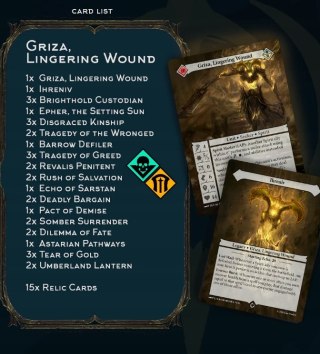 Malediction - Seeker Deck - Griza