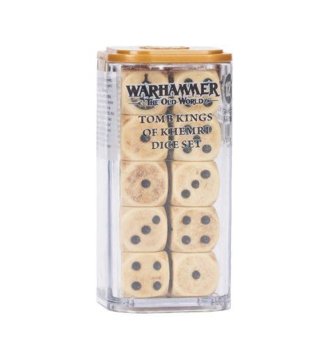 WARHAMMER - THE OLD WORLD TOMB KINGS OF KHEMRI DICE
